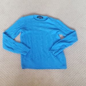 Ralph Lauren cable knit cashmere